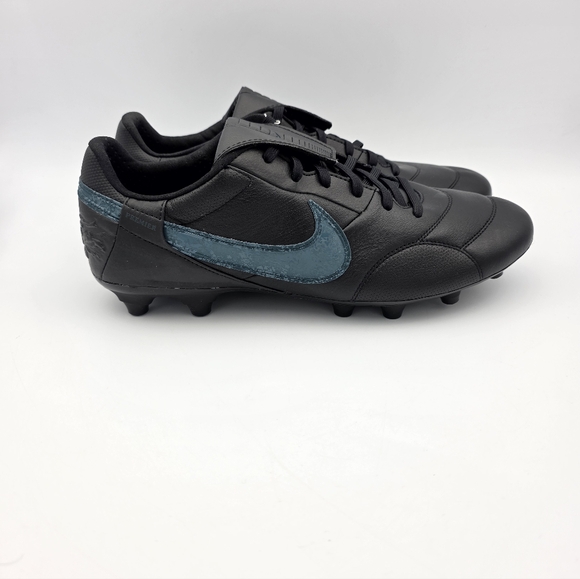 Nike Premier III FG Black Deep Jungle Green Soccer Cleats Mens HM0265-001